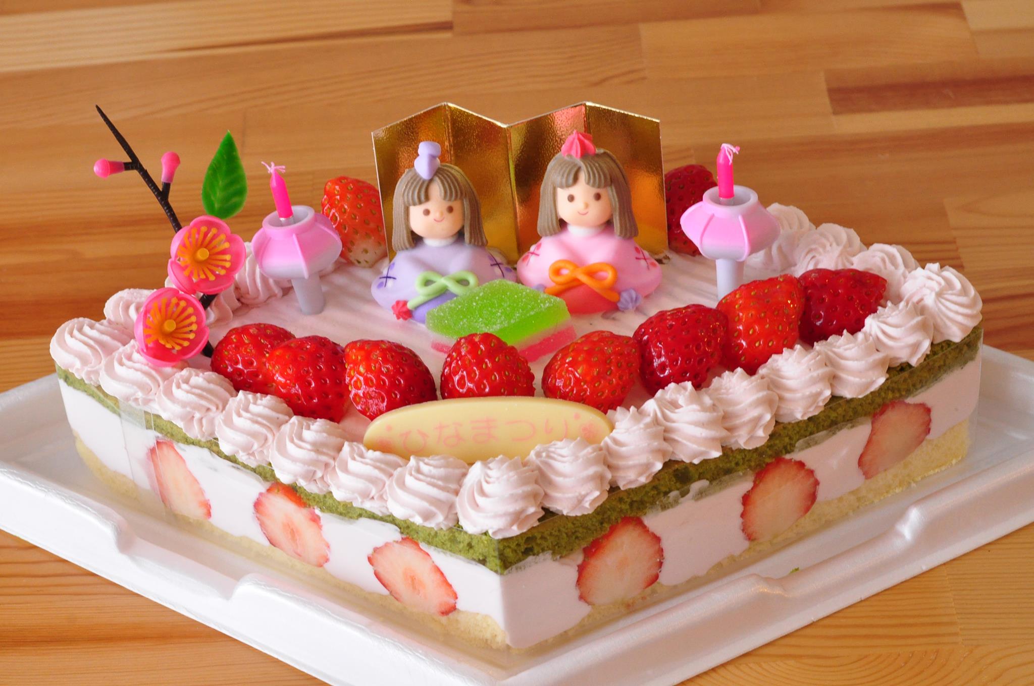 17ひな祭りケーキ カトルカールからのお知らせ Blog Archive カトル カール洋菓子店